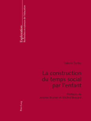 cover image of La construction du temps social par l'enfant